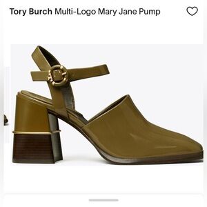 Tory Burch Patent Leather Slingback Pump Size 8